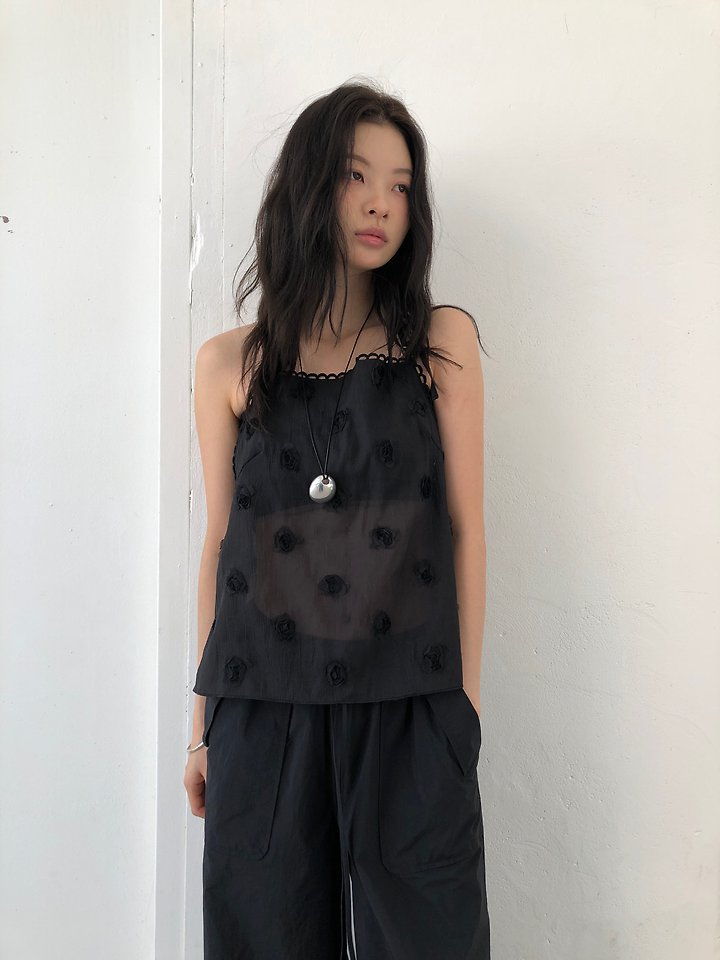 Ore - Korean Women Fashion - #womensfashion - Flower Top - 7
