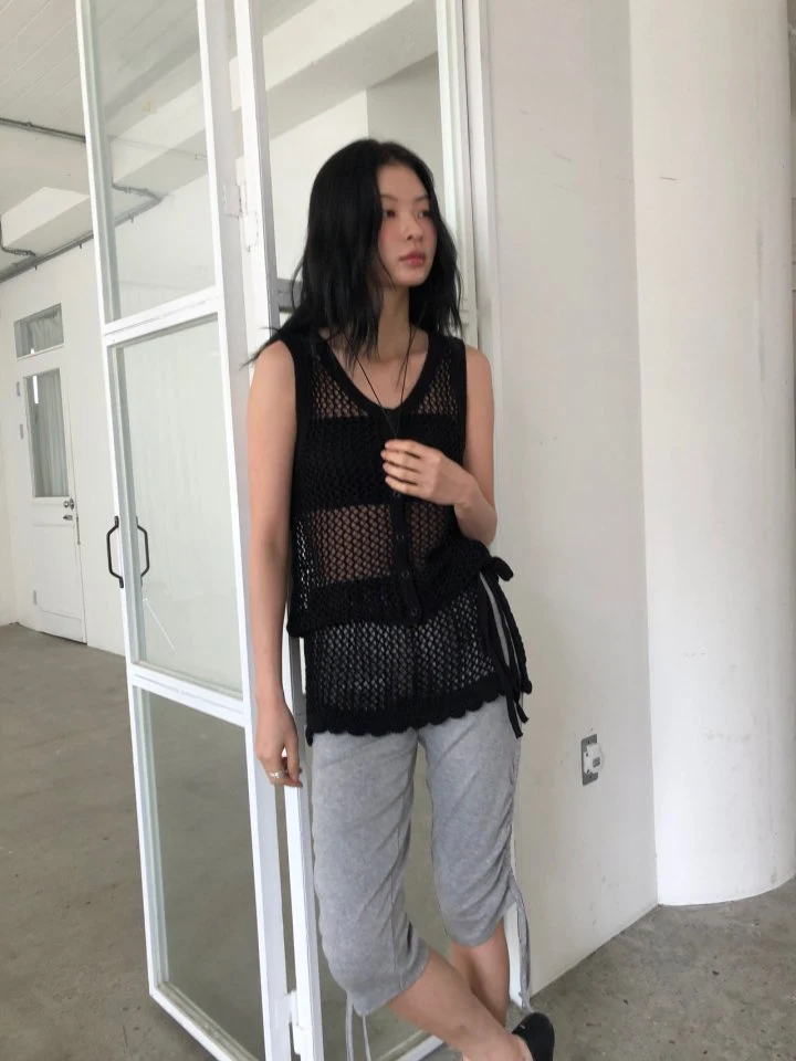 Ore - Korean Women Fashion - #womensfashion - Net Wrap Knit Skirt - 3