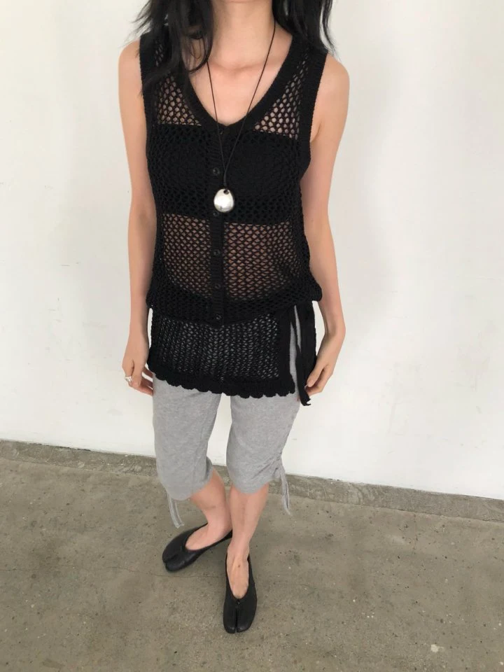 Ore - Korean Women Fashion - #womensfashion - Net Wrap Knit Skirt - 5