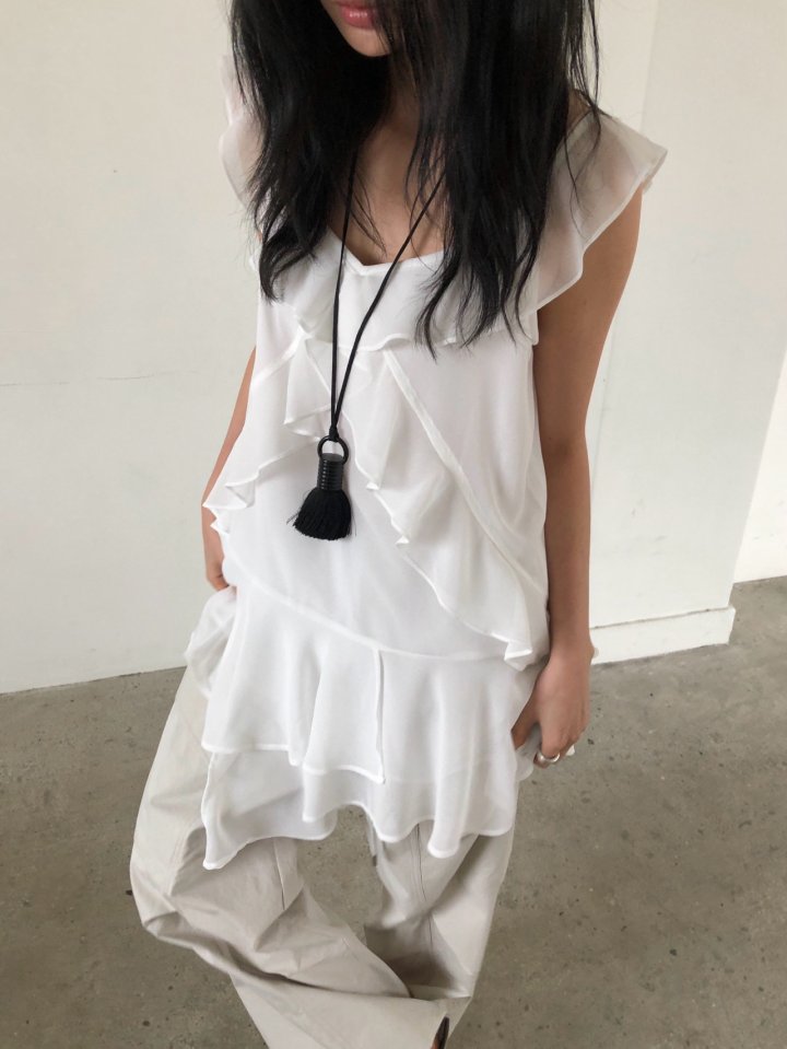 Ore - Korean Women Fashion - #womensfashion - Bubble Frill One-piece - 10