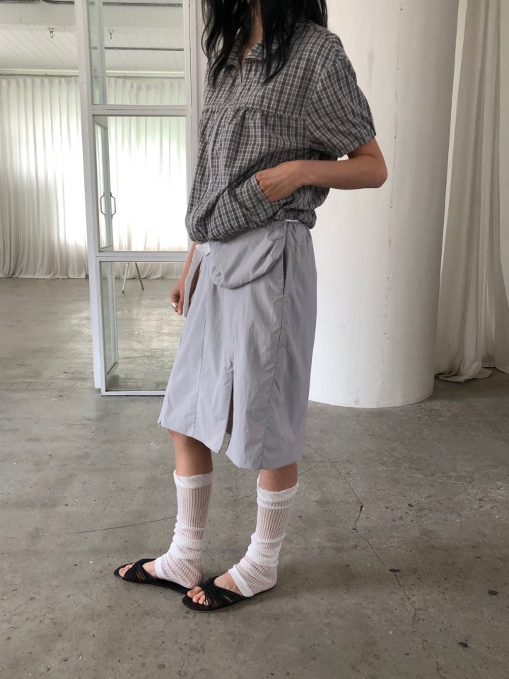 Ore - Korean Women Fashion - #womensfashion - Belt Bag Skirt - 7