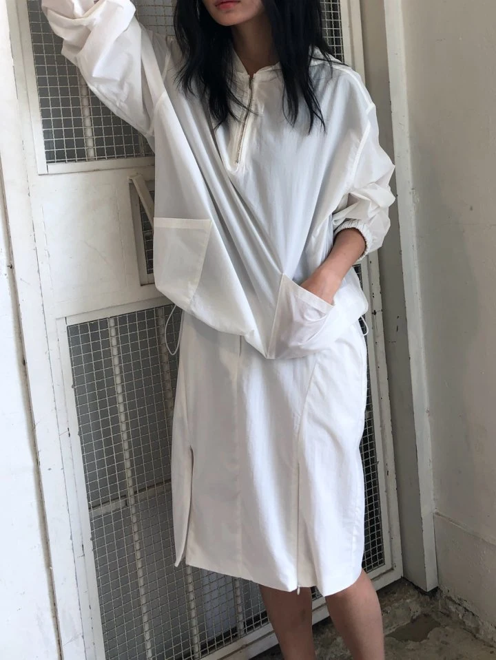 Ore - Korean Women Fashion - #womensfashion - Cool Air Anorak Jumper - 12