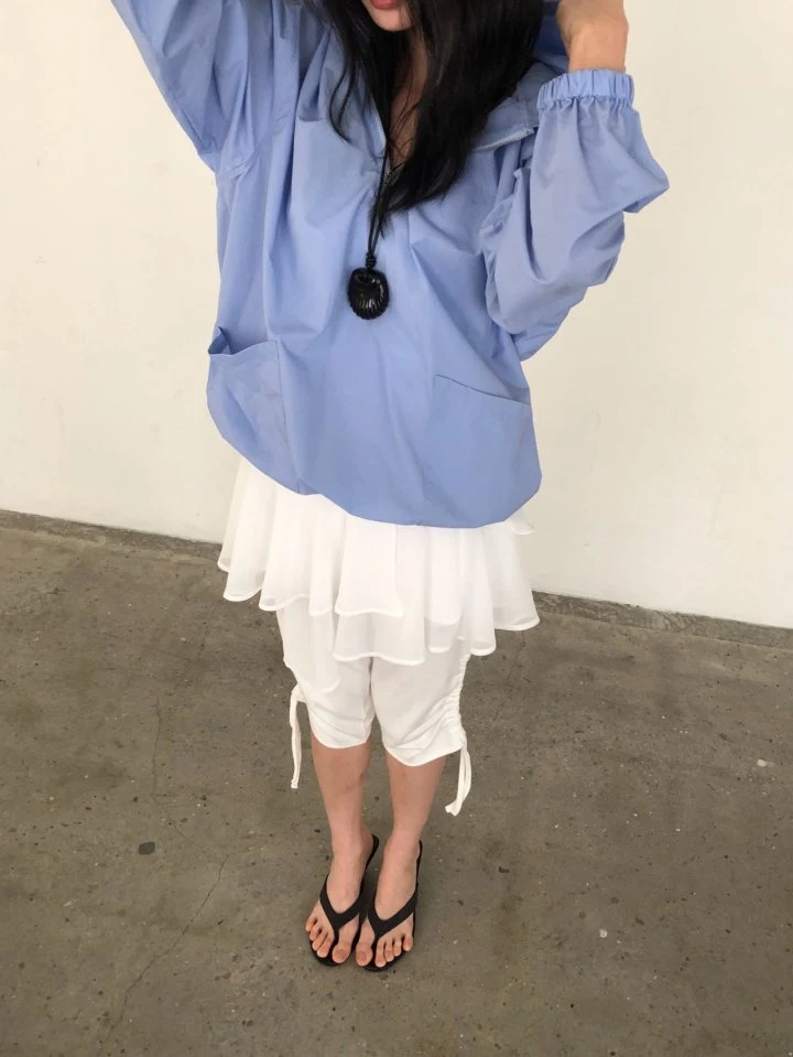 Ore - Korean Women Fashion - #momslook - Cool Air Anorak Jumper - 4