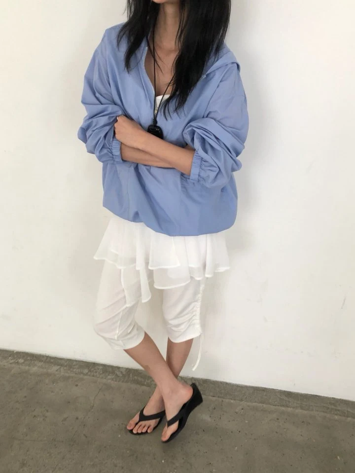 Ore - Korean Women Fashion - #womensfashion - Cool Air Anorak Jumper - 6