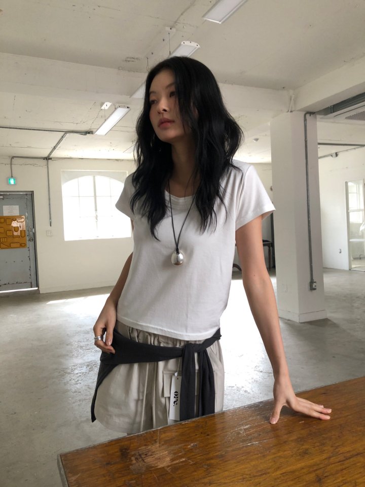 Ore - Korean Women Fashion - #womensfashion - Scoop Tee - 11