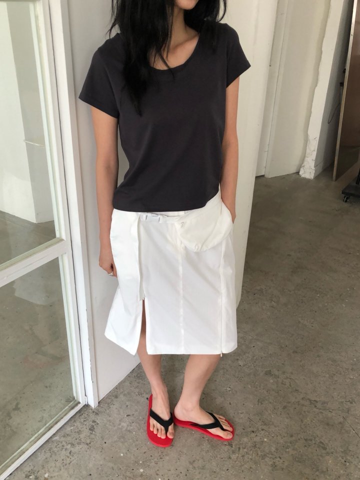 Ore - Korean Women Fashion - #womensfashion - Scoop Tee - 3