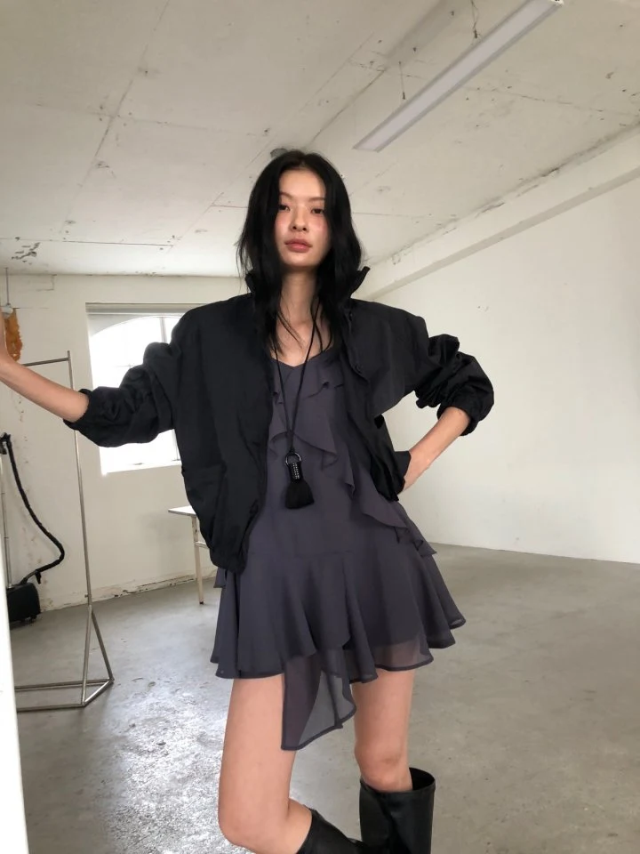 Ore - Korean Women Fashion - #momslook - Wire Summer Jumper - 4