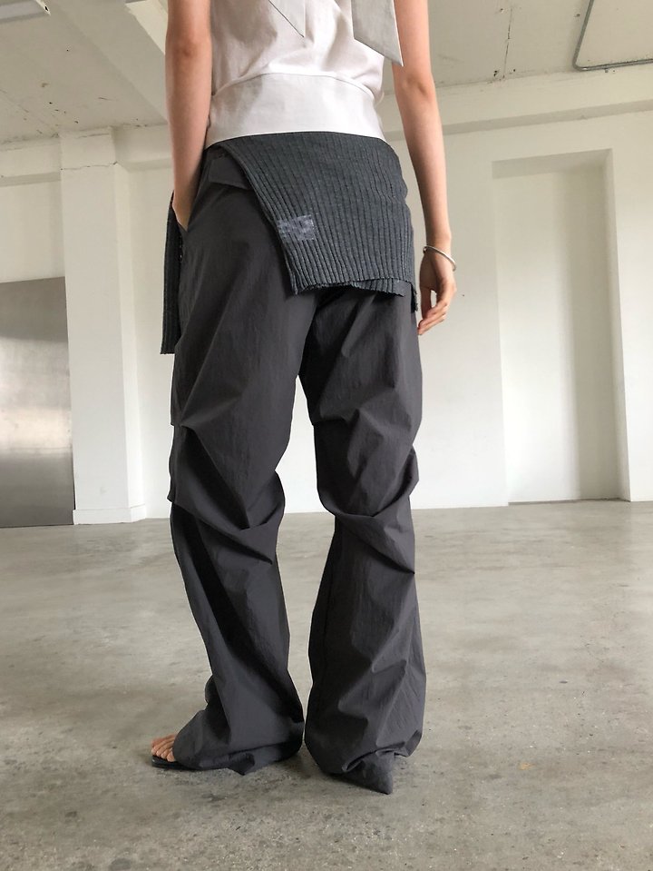 Ore - Korean Women Fashion - #womensfashion - Bonnie Tuck Cargo Pants - 6