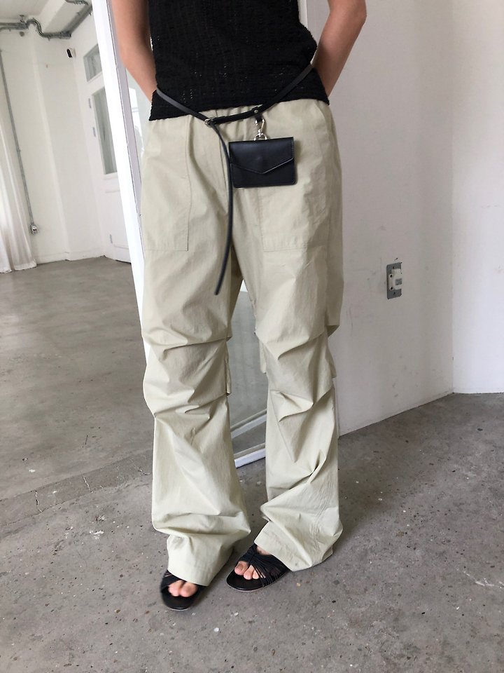 Ore - Korean Women Fashion - #womensfashion - Bonnie Tuck Cargo Pants - 8