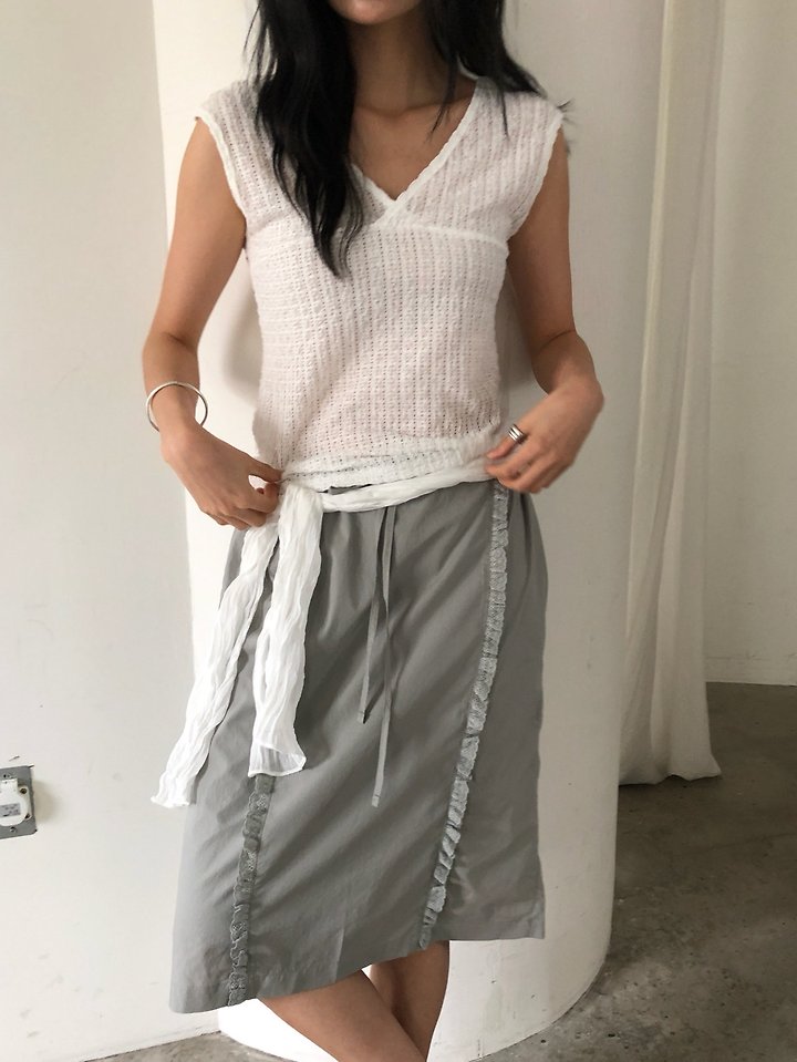 Ore - Korean Women Fashion - #womensfashion - Leo Lace Skirt - 6