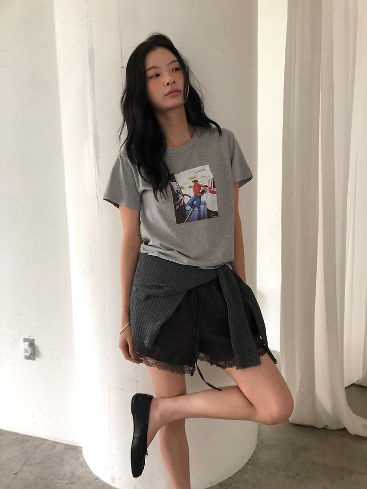 Ore - Korean Women Fashion - #womensfashion - Bikini Tee - 3