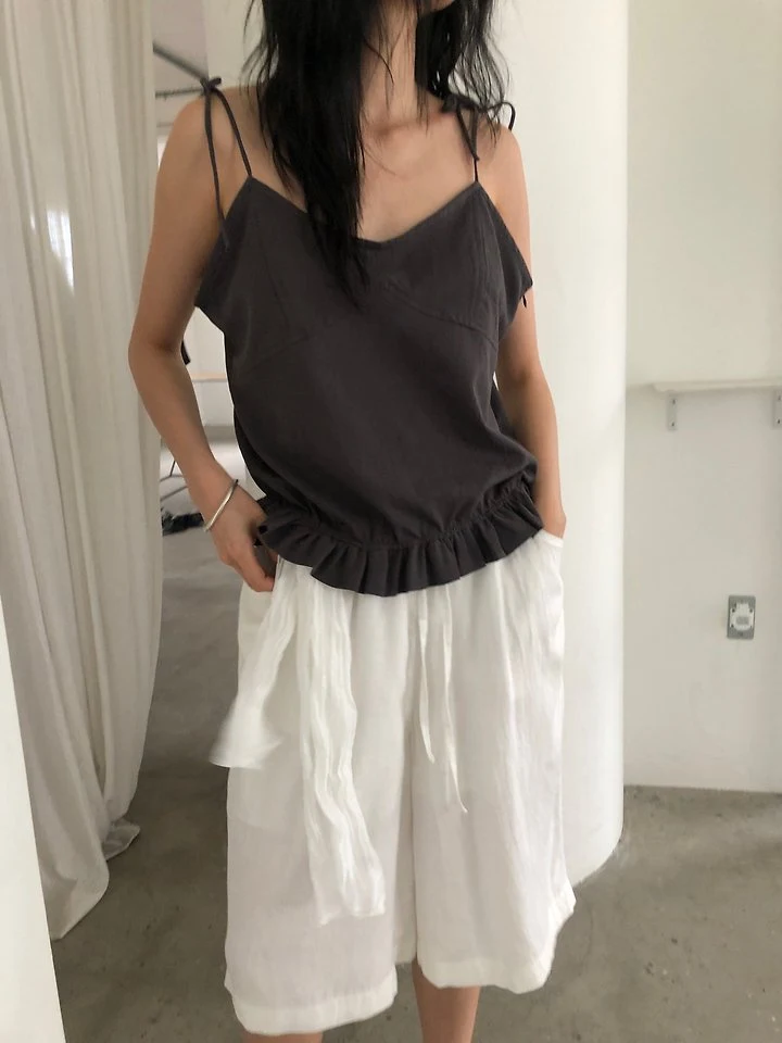 Ore - Korean Women Fashion - #womensfashion - Marine Bustier Top - 2