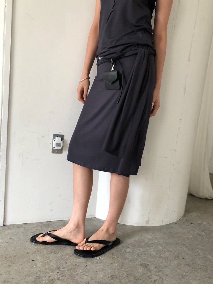 Ore - Korean Women Fashion - #womensfashion - Mona Tie Skirt - 2