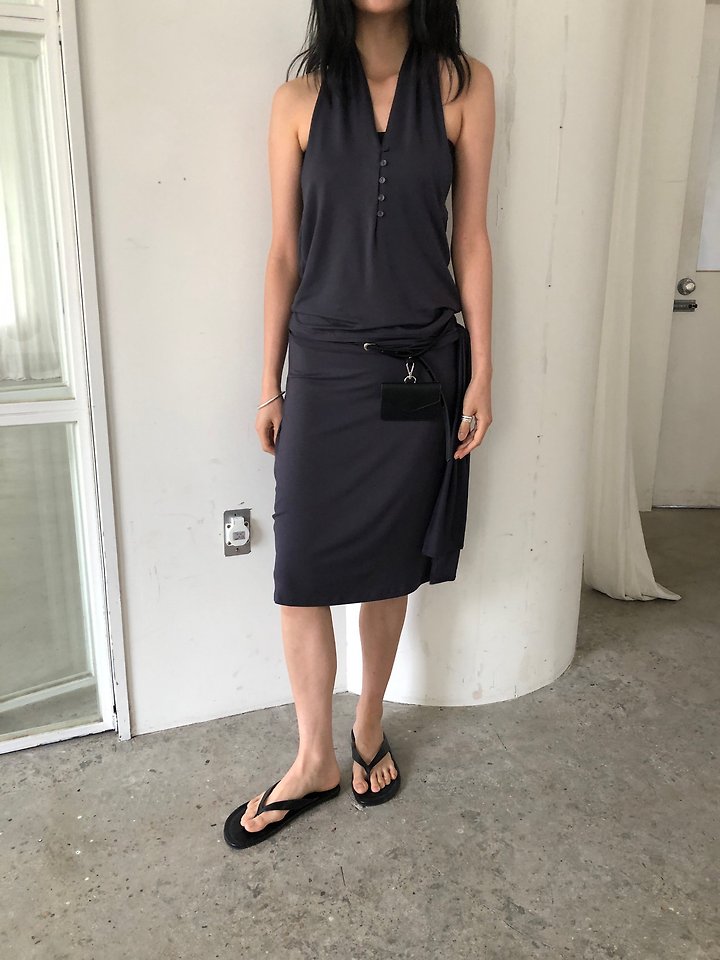 Ore - Korean Women Fashion - #momslook - Mona Tie Skirt - 4