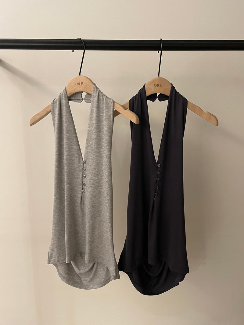 Ore - Korean Women Fashion - #womensfashion - Mona Halter Top
