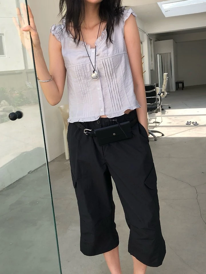 Ore - Korean Women Fashion - #womensfashion - Roe Pintuck Blouse - 9