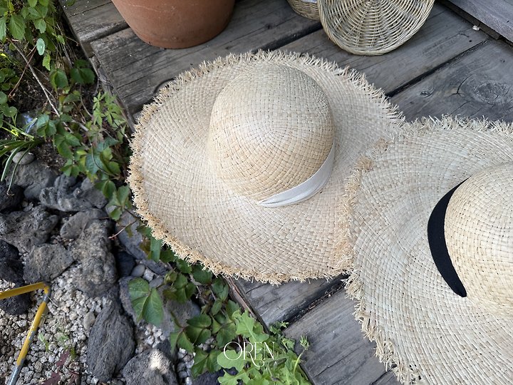 Oren - Korean Children Fashion - #Kfashion4kids - Serenne Raffia Sun Hat - 3