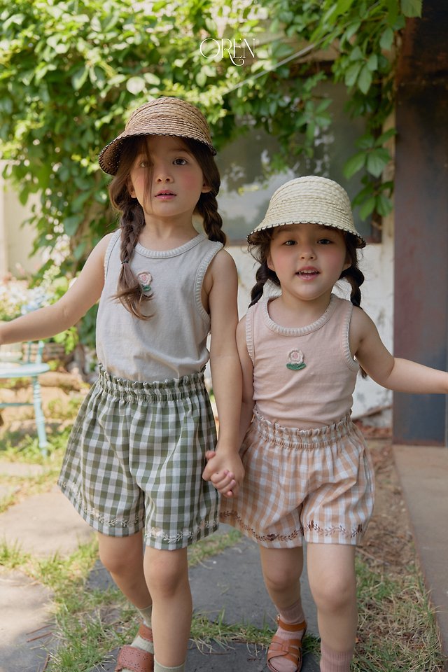 Oren - Korean Children Fashion - #Kfashion4kids - Cielo Embroidered Shorts - 7