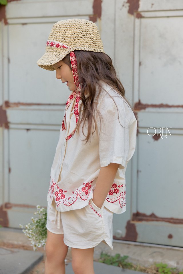 Oren - Korean Children Fashion - #Kfashion4kids - Rosier Garden Pants - 2