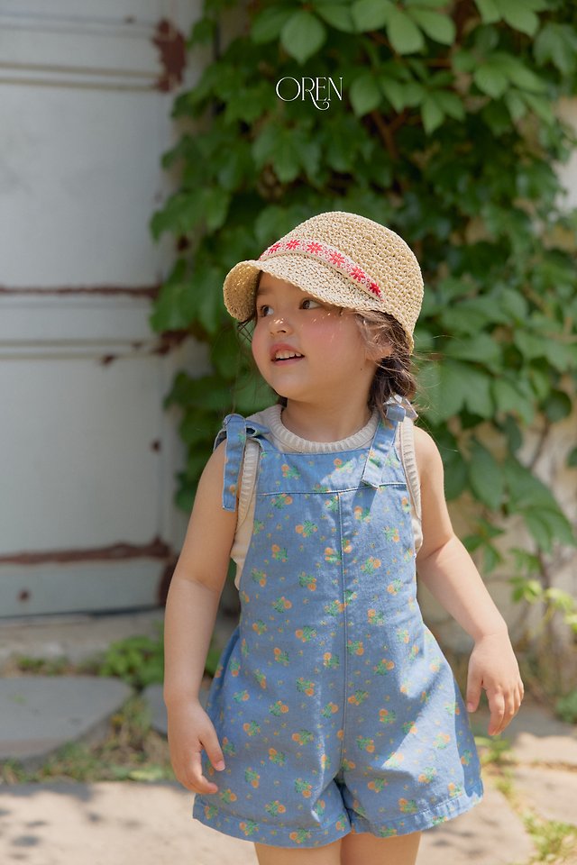 Oren - Korean Children Fashion - #childofig - Rosier Raffia Strap Ball Cap - 12
