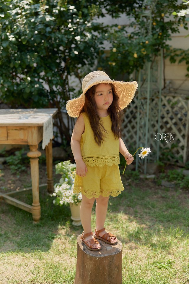 Oren - Korean Children Fashion - #childofig - Serenne Raffia Sun Hat - 11