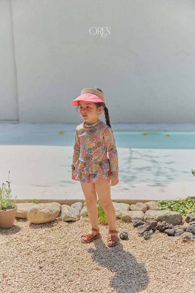 Oren - Korean Children Fashion - #childofig - Solea Fleur Rash Guard - 3