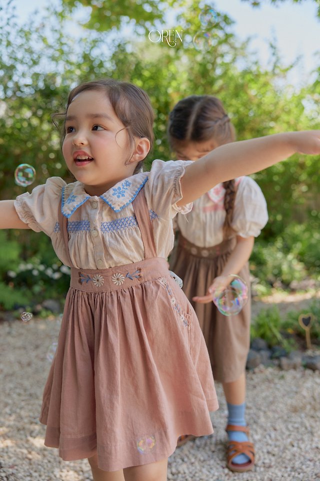 Oren - Korean Children Fashion - #childofig - Brisa Jumper Skirt - 11