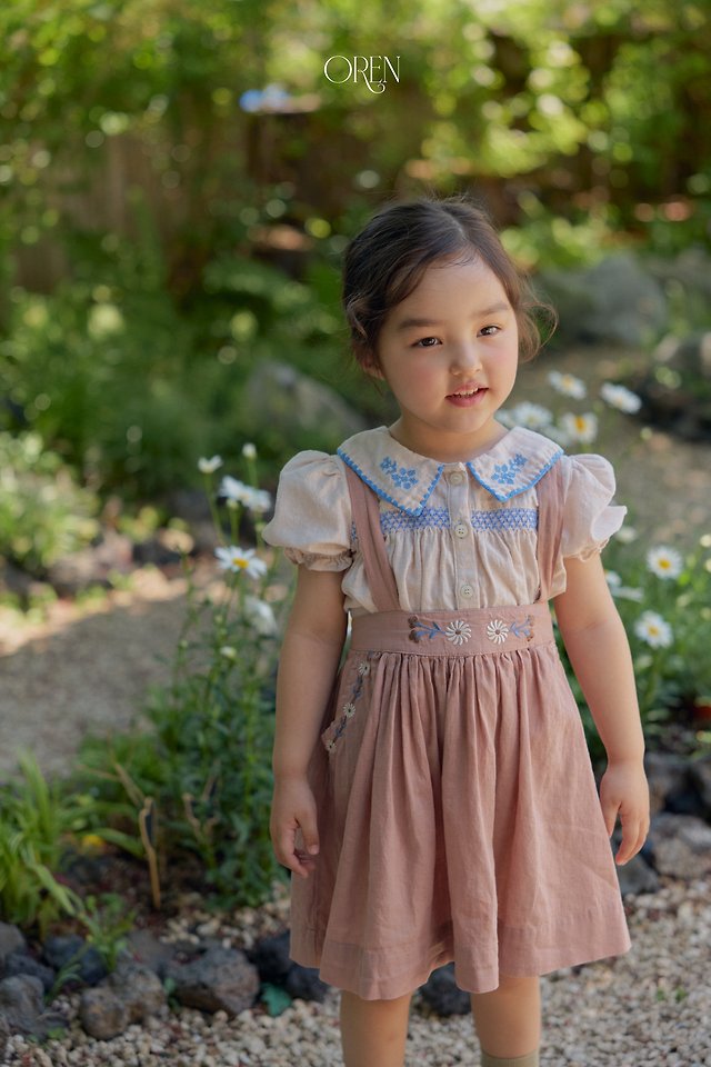 Oren - Korean Children Fashion - #childofig - Serenne Smock Blouse - 10