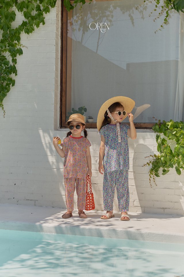 Oren - Korean Children Fashion - #childrensboutique - Rosier Pleated Set - 3