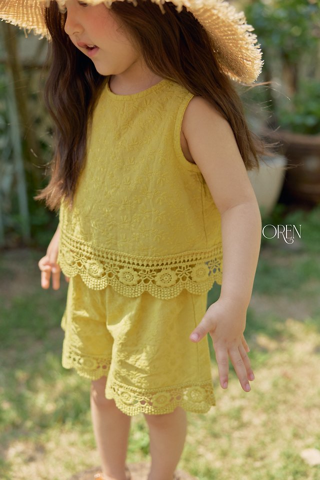 Oren - Korean Children Fashion - #childrensboutique - Cielo Sleeveless Set - 3