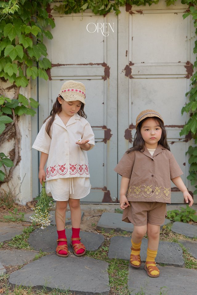 Oren - Korean Children Fashion - #childrensboutique - Rosier Garden Pants - 11