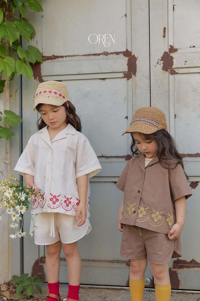Oren - Korean Children Fashion - #designkidswear - Rosier Garden Shirt - 11