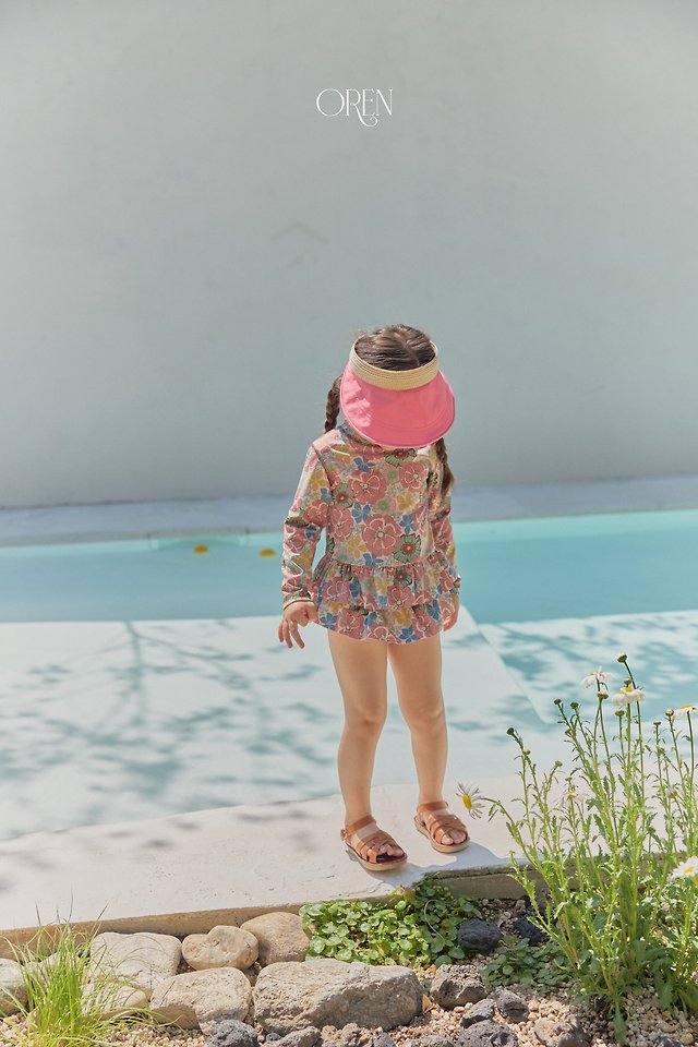 Oren - Korean Children Fashion - #designkidswear - Solea Fleur Rash Guard - 5
