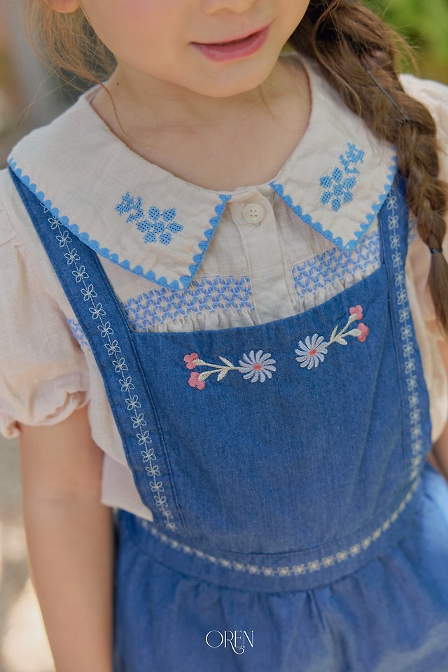Oren - Korean Children Fashion - #designkidswear - Serenne Smock Blouse - 12