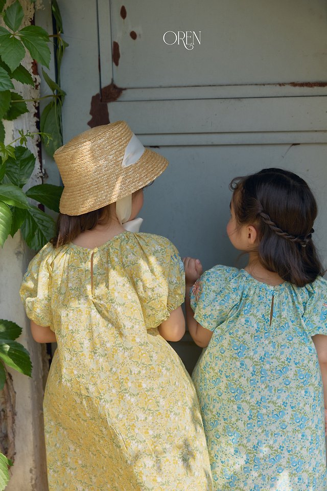 Oren - Korean Children Fashion - #designkidswear - Solara Smocking One-piece - 7