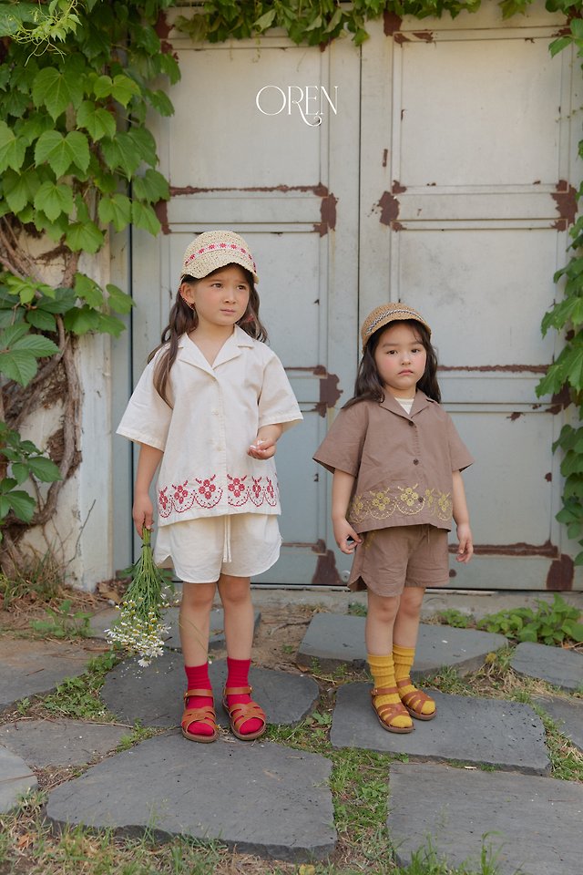 Oren - Korean Children Fashion - #discoveringself - Rosier Garden Shirt - 12