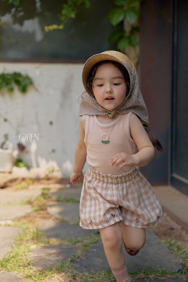 Oren - Korean Children Fashion - #discoveringself - Soleil Scarf Straw Hat - 12