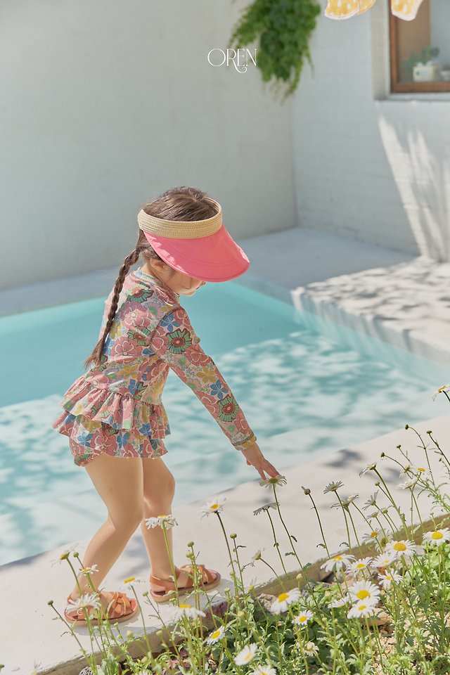 Oren - Korean Children Fashion - #discoveringself - Solea Fleur Rash Guard - 6