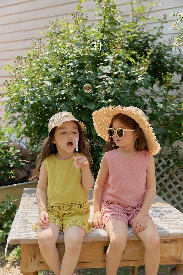 Oren - Korean Children Fashion - #discoveringself - Cielo Sleeveless Set - 5