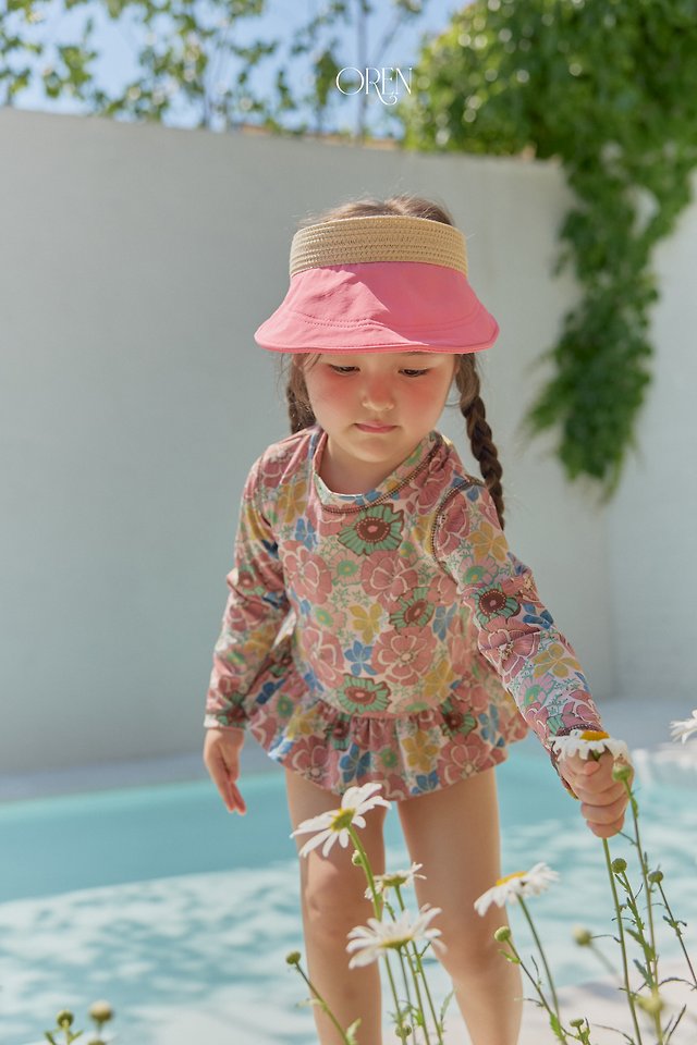 Oren - Korean Children Fashion - #fashionkids - Solea Fleur Rash Guard - 7