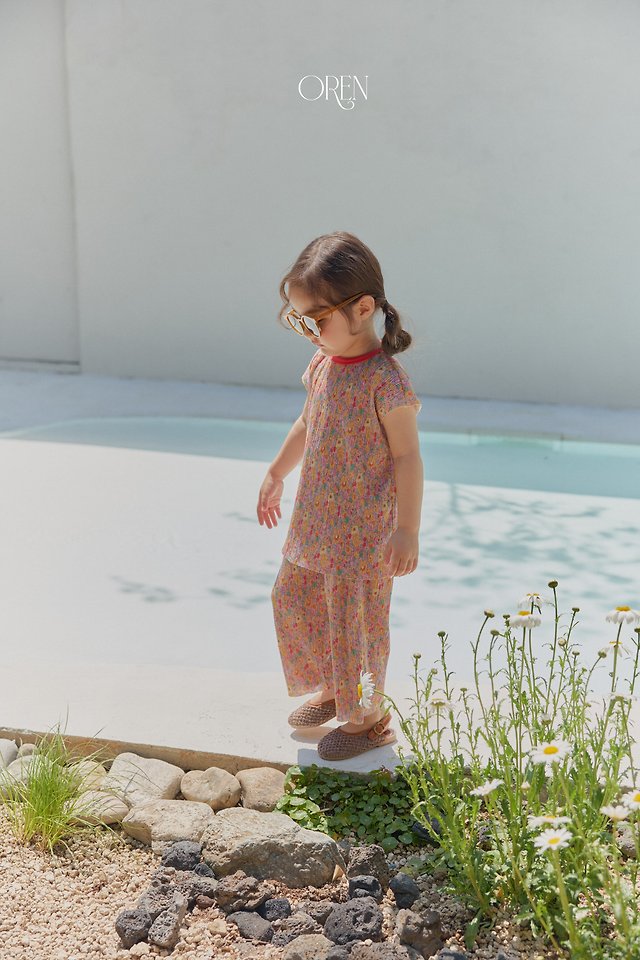 Oren - Korean Children Fashion - #kidsshorts - Rosier Pleated Set - 7