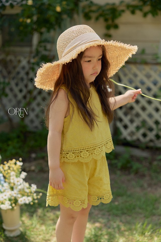 Oren - Korean Children Fashion - #kidsshorts - Cielo Sleeveless Set - 7