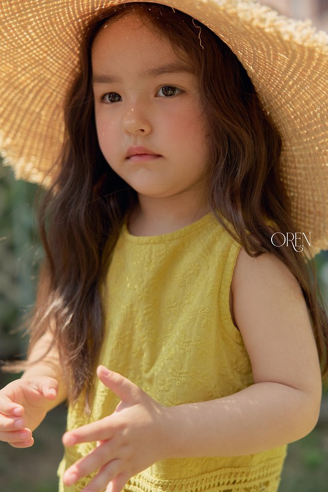 Oren - Korean Children Fashion - #kidsstore - Cielo Sleeveless Set - 8