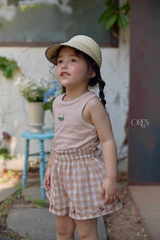 Oren - Korean Children Fashion - #kidsstore - Cielo Melo Sleeveless Top - 6