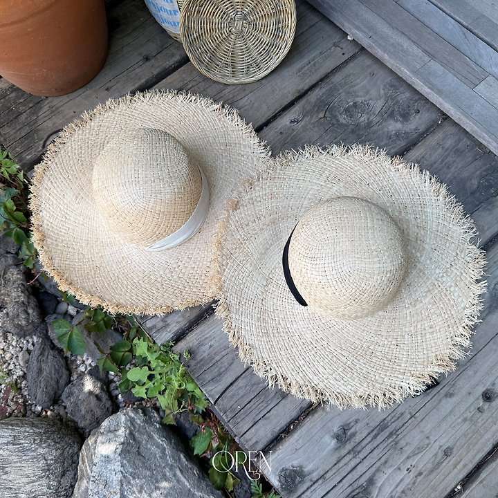 Oren - Korean Children Fashion - #kidzfashiontrend - Serenne Raffia Sun Hat - 2