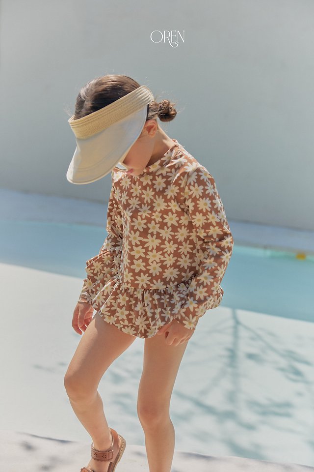 Oren - Korean Children Fashion - #kidzfashiontrend - Solea Fleur Rash Guard - 10