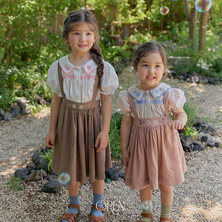 Oren - Korean Children Fashion - #kidzfashiontrend - Serenne Smock Blouse - 3