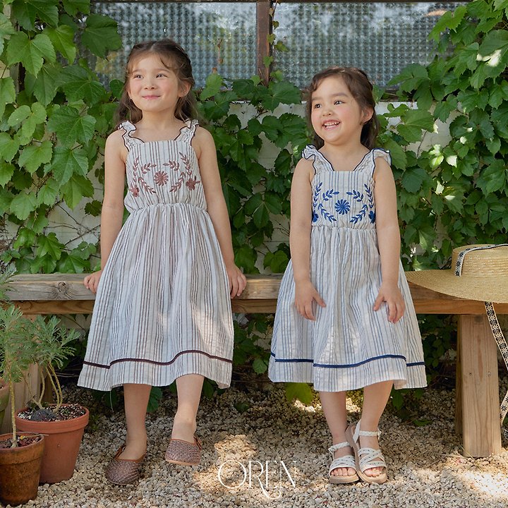Oren - Korean Children Fashion - #kidzfashiontrend - Casa Stripe One-piece - 2