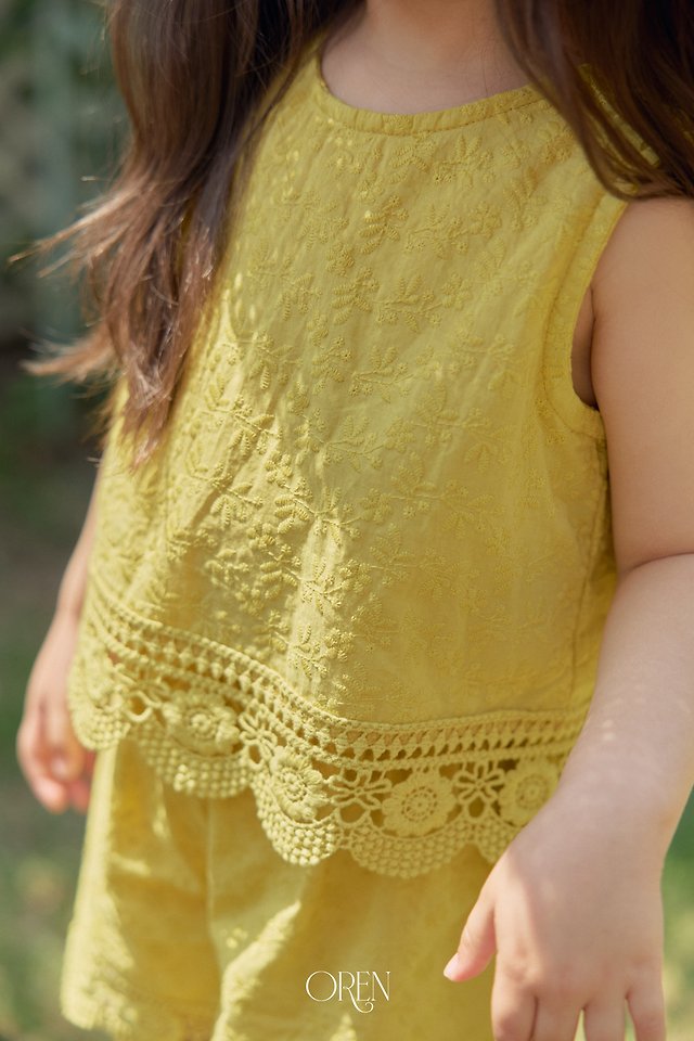 Oren - Korean Children Fashion - #kidzfashiontrend - Cielo Sleeveless Set - 9