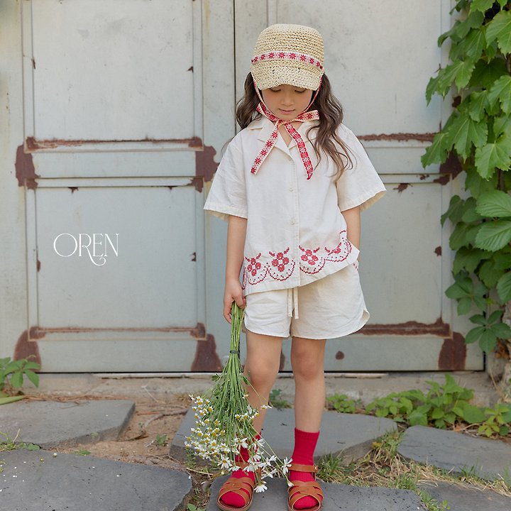 Oren - Korean Children Fashion - #littlefashionista - Rosier Garden Shirt - 2